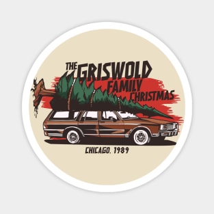 The Griswold Family Christmas Tree // Funny Christmas Graphic Magnet